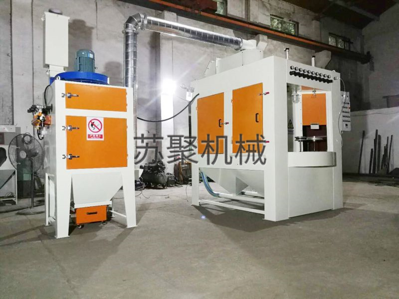 8工位間歇式自動轉(zhuǎn)盤噴砂機